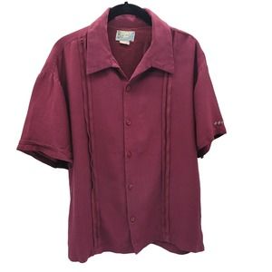 Vintage BC Ethic Lounge‎ Smooth Fit Bowling Lounge Button Shirt Rockabilly Sz XL